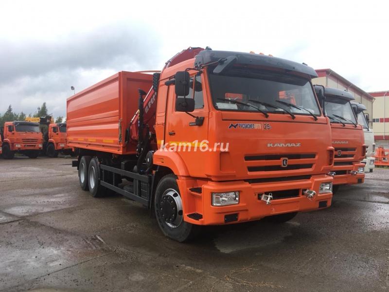 Самосвал Камаз 65115 Е-5 разгрузка на 3 стороны
