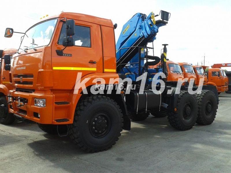 14 тонный шасси КАМАЗ 65211 с КМУ  ИНМАН ИМ 150